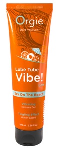 Erotik-Gel ?Lube Tube Vibe! Sex on the Beach? mit Vibrations-Effekt