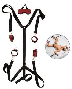 Bad Kitty, Bettfessel-Set ?Under the Bed Restraint Kit? in edler Optik