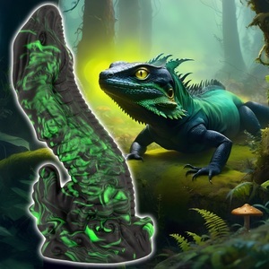 Beasty Cocks, Dildo ?Lizard Peak? mit Saugfuß