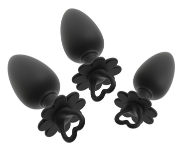 Accessoire Bizarre, 3-teiliges Analplug-Set
