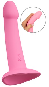 You2Toys, Vibrator ?Heart Guy Pink? mit herzförmigem Saugfuß