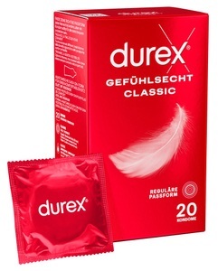 Durex, Kondome „Gefühlsecht Classic“, transparent, durex Gefühlsecht Classic Kondome (20 Stk)