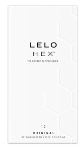 Lelo, Hex, LELO Hex Condoms Original 12 Pack