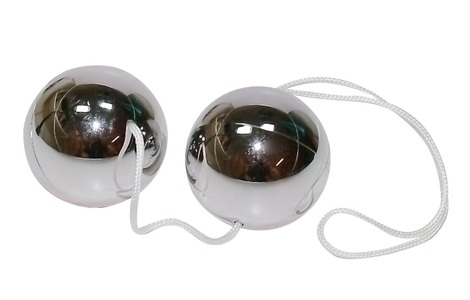 You2Toys, Basic Loveballs Silber, Liebeskugeln ?Basic Loveballs?, 3,5 cm Ø, 57 g