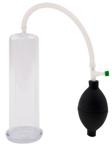 Fröhle, PP003 Penispumpe L, Penispumpe, glasklar, mit Ballpumpe