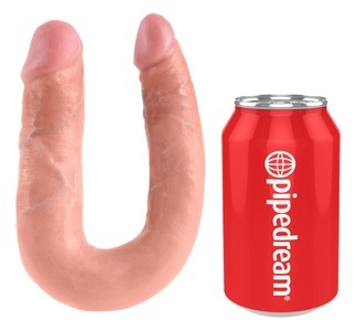 Pipedream - King Cock, Double Trouble - Medium - Skin, Doppeldildo ?Double Trouble?