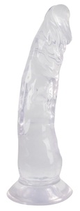 Orion, Naturdildo „Crystal Dildo“ mit Saugfuß