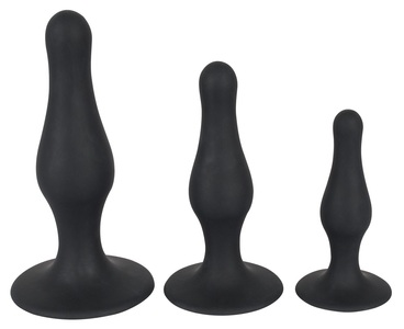 PRO ANAL, 3-teiliges Analplug-Set aus Silikon