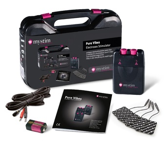 Mystim, Pure Vibes Reizstromgerät, Mystim Pure Vibes Elektrostimulations-set, Schwarz - Amorana