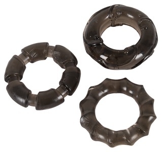 You2Toys, 3-teiliges Penisringset „Stretchy Smoke Cockrings“, Stretchy Cockrings