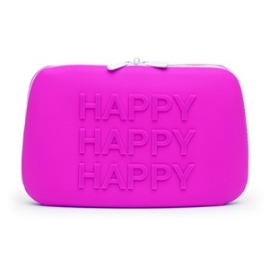 happyrabbit, Toy-Tasche „Zip Bag“, hygienisch, Happy Rabbit Happy Toy-bag Aus Silikon Mit Reißverschluss (groß), Anfängergeeignet, Violett - Amorana