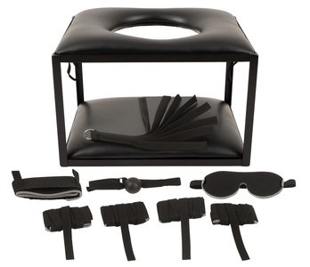 You2Toys, Sexhocker „The Throne“ plus 8-teiliges Bondage-Set