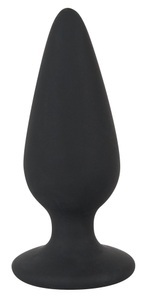 Black Velvets, Analplug „Heavy Plug Small“, mit Standfuß, Black Velvets Heavy Plug small