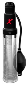 Pipedream Extreme Toyz, Penispumpe/Masturbator „Suck-N-Pump Stroker“ mit Doppelfunktionspumpe