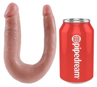 Pipedream (all),Pipedream - King Cock, Doppelter Ärger Klein Hautfarben | Pipedream, Doppeldildo ?Double Trouble?