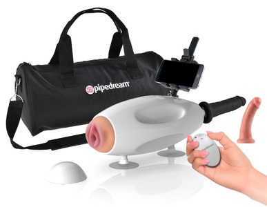 Fetish Fantasy Series, Sexmaschine „International Couples Sex Machine“ mit viel Zubehör, International Couples Sex Machine