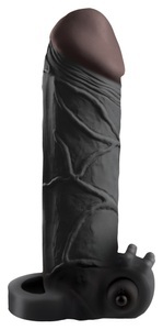 Pipedream (all),Pipedream - Fantasy X-Tensions, Vibrating Real Feel 2 Extention Schwarz | Pipedream, Penishülle ?Vibrating Real Feel 2
