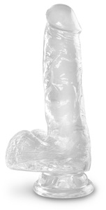 Pipedream (all),Pipedream - King Cock, King Cock Clear 15 cm Penis Mit Bällen | Pipedream, King Cock with Balls 6