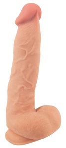 Nature Skin, Naturdildo ?Dildo with moveable Skin? mit Saugfuß, Dildo with moveable Skin 24.70cm