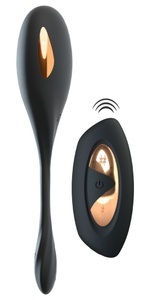 Vibro-Ei ?RC Vibrating E-Stim Love Ball?, 69 g, mit 10 E-Stim- und 10 Vibrationsmodi per Fernbedienung