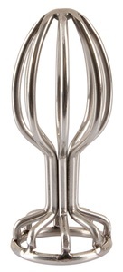 ANOS, Analplug ?Metal Cage Butt Plug? aus Edelstahl