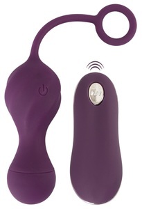Sweet Smile, Ferngesteuerte Liebeskugeln | Sweet Smile, Vibrokugeln ?RC Love Balls?, 73 g, 10 Vibrationsmodi per kabelloser Fernbedienung