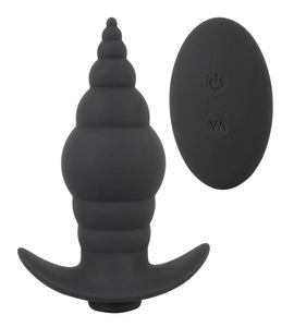Black Velvets, Analplug ?Bulbous butt plug?, 9 Vibrationsmodi per kabelloser Fernbedienung, Analplug ?Bulbous butt plug?, 9 Vibrationsmodi per kabelloser Fernbedienung
