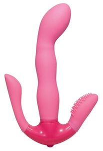 NMC, NMC - Proposition Pink - Spezialvibrator, Doppelvibrator ?Proposition? mit 3 Vibrationsstufen