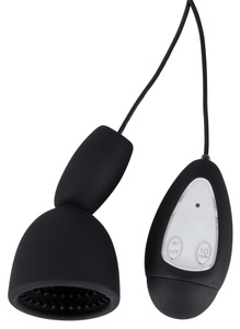 Sweet Smile, Sweet Smile - Vibrierender Eichel-Aufsatz, Eichelvibrator mit 10 Vibrationsmodi & kabelgebundener Fernbedienung