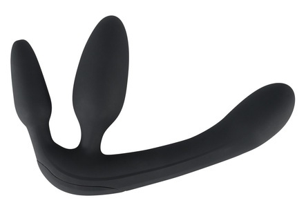 You2Toys, Triple-Vibrator/Plug „Vibrating Strapless Strap-On 3“ mit 7 Vibrationsmodi, 