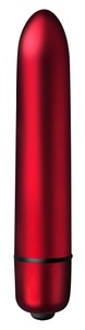 Rocks Off, Vibrobullet „Scarlet Velvet“ mit 10 Vibrationsmodi und Mattlook., Vibrobullet ?Scarlet Velvet? mit 10 Vibrationsmodi und Mattlook.