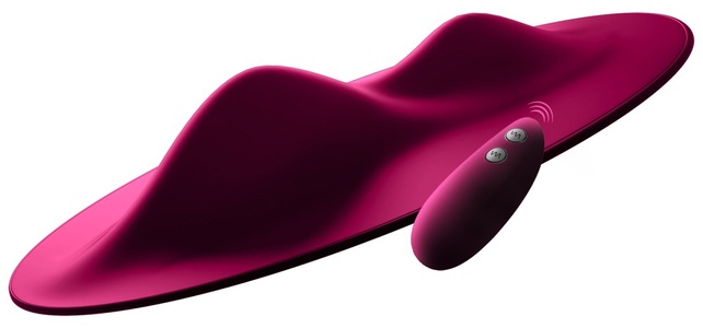 You2Toys, Vibrokissen „vibepad“, 2 Motoren, 7 Vibrationsmodi, You2toys Vibepad Ausgefallener Vibrator, Anfängergeeignet, Violett - Amorana
