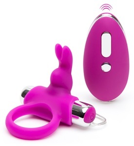 happyrabbit, Penisring „Remote Control Cock Ring“, mit Fernbedienung, Penisring ?Remote Control Cock Ring?, mit Fernbedienung