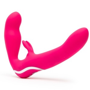 Happy Rabbit, Strapless Rabbit, ?Strapless Strap-On?, biegsam, behält gewünschte Position bei