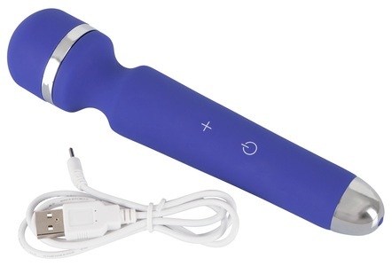 Sweet Smile, Massagestab „Rechargeable Wand“ mit 20 Vibrationsmodi, 