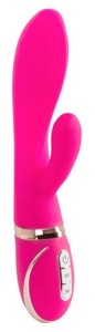 Vibe Couture, Rabbitvibrator „Duo Rhapsody“ mit 14 Vibrationsmodi, 