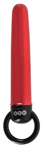 ORION empfiehlt, „Vibe rot metallic“, mit Rückholring, 13 cm