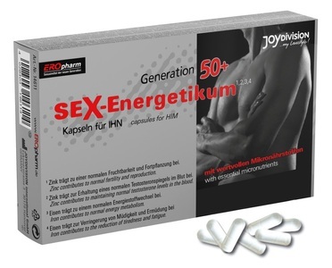 Joydivision Präparate, Kapseln „Sex-Energetikum“, Nahrungsergänzungsmittel, Kapseln ?Sex-Energetikum?, Nahrungsergänzungsmittel