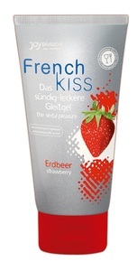 JoyDivision, Frenchkiss Erdbeer, Joydivision Eropharm Frenchkiss Fruchtgel für Oral-Sex (75ml)