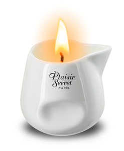Plaisir Secret, Massage Candle Red Wood 80 ml, Massagekerze ?Massage Candle? wird zum Massageöl, 80 ml