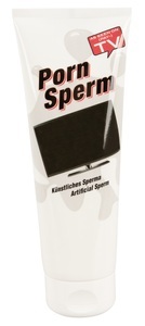 undefined, Gleitgel „P*rno Ejakulat“ Sp**ma aus der Tube, Porn Sperm 250ml