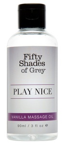 Fifty Shades Collection (all), Play Nice Vanille Massageöl | Fifty Shades Collection, Fifty Shades of Grey Play Nice Vanilla Massage Oil (90ml)