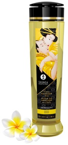 Shunga, Erotic Massage Oil, Shunga Serenity Massageöl, Monoi, Transparent, 240 Ml - Amorana
