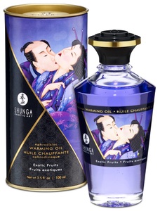 Shunga, Aphrodisiac Oil, Shunga Aphrodisiac Exotic Fruits wärmendes Massageöl (100ml)