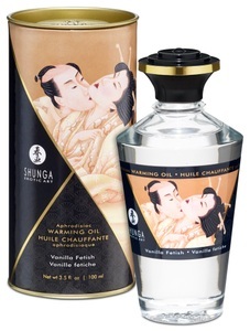 Shunga, Aphrodisiac Oil, Aphrodisiac Warming Oil Vanila Fetish