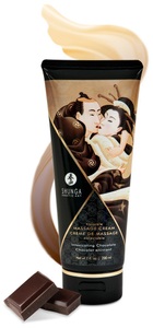 Shunga Erotic Art, Shunga Erotic Art - Massage-Creme Intoxicating Chocolate - 200 ml, Shunga Massage Cream , Schokolade, Weiss, 200 Ml - Amorana