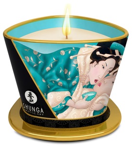 Shunga, Inselblüten-Massagle-Kerze 170 Ml | Shunga, Shunga Massage Candle , Lotus Blüte, Weiss, 170 Ml - Amorana