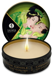 Shunga, Massage Kerze, Shunga Massagekerze Green Tea