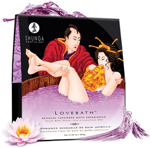 Shunga, Lovebath, Shunga Lovebath Badezusatz, Sensual Lotus - Amorana