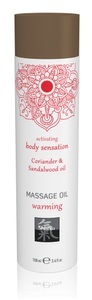HOT Shiatsu, Massageöl „Warming Coriander“, 100 ml, Massageöl ?Warming Coriander?, 100 ml